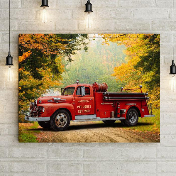 Vintage truck door lettering sale