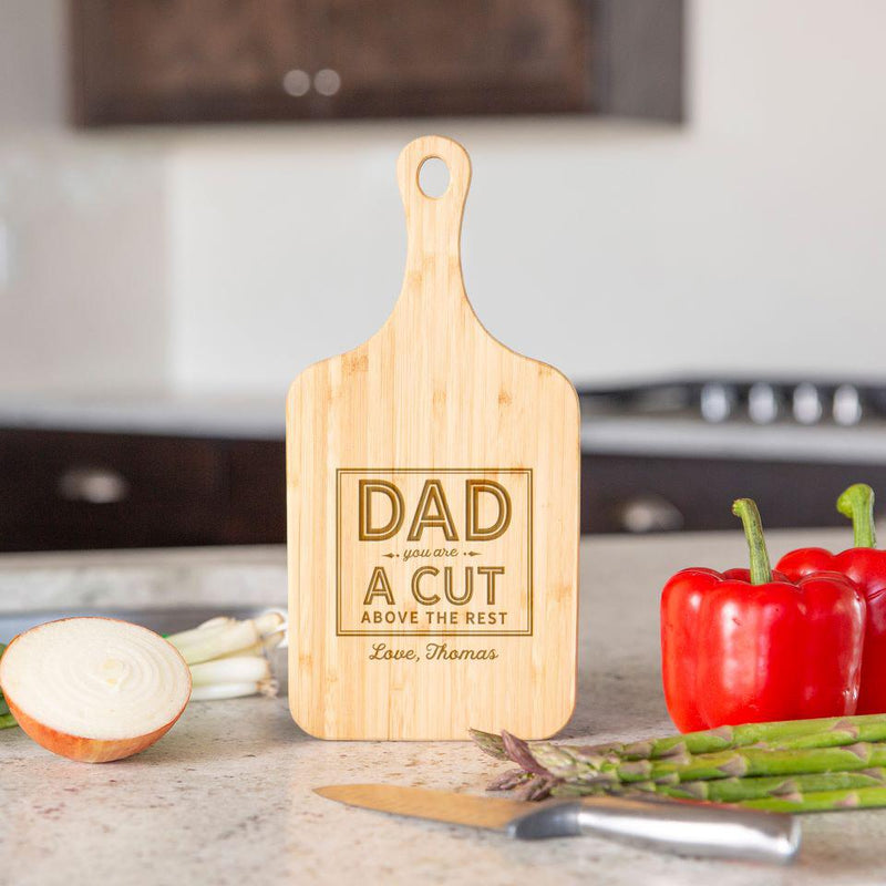 Personalized Handled Cutting Boards for Dad -