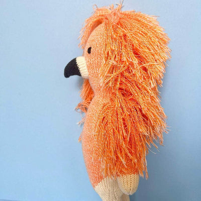 Organic Knit Doll, Franny Flamingo -  - Estella