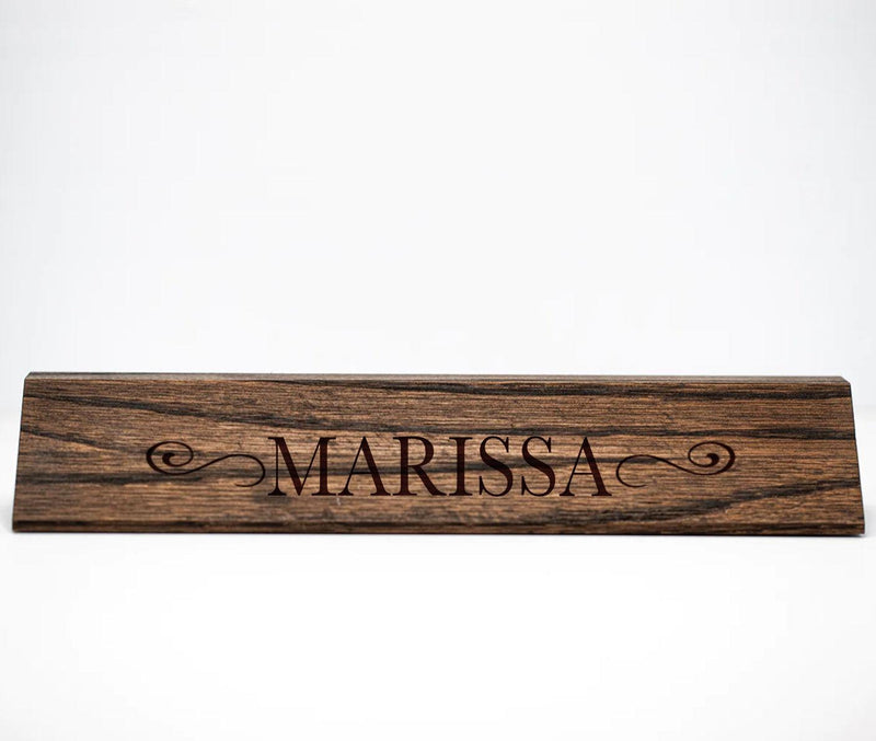 Personalized Desk Name Plate -