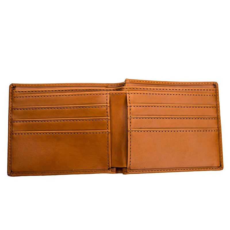 Personalized Vegan Leather Wallet - Rawhide - Completeful