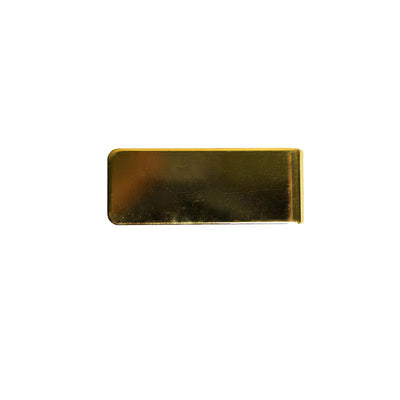 Personalized Metal Money Clip - Gold - Completeful