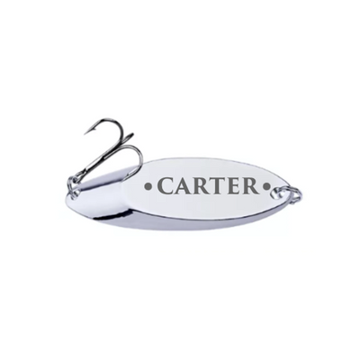 Personalized Silver Stainless Steel Fishing Hook -