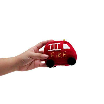 Organic Baby Toys Gift Set - Ambulance & Fire Truck Rattles -  - Estella