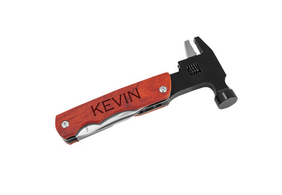 Personalized Hammer Multi-Tool with Pouch -