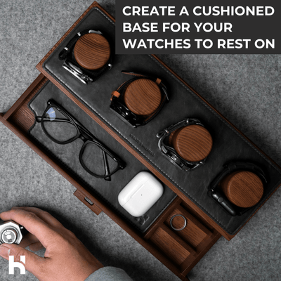 The Watch Deck Mate - Vegan Leather Padding -