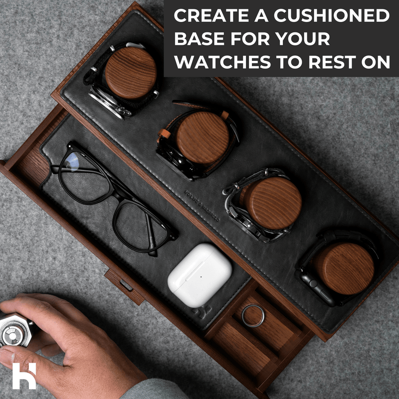 The Watch Deck Mate - Vegan Leather Padding -