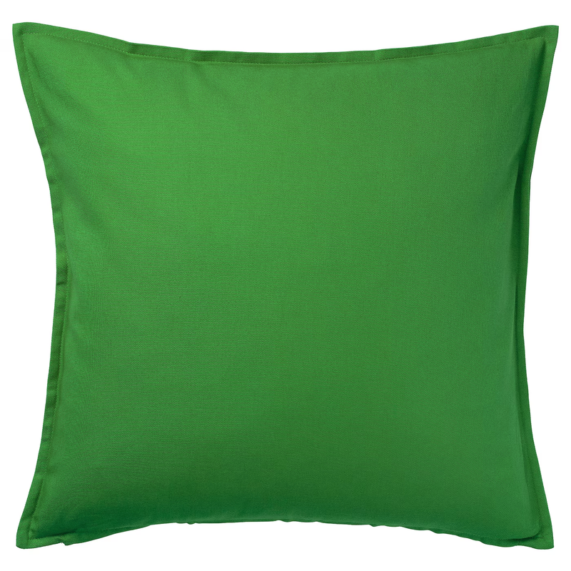 Family Names Throw Pillow Covers - 8 Colors - Green / Typewriter