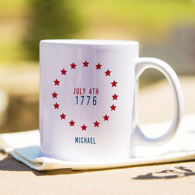 Personalized Patriotic Mugs -