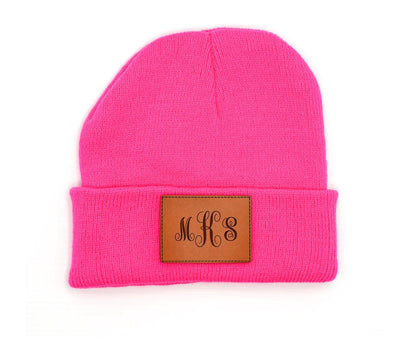 Personalized Kids Knit Beanies -