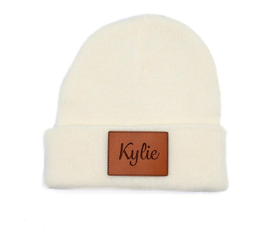 Personalized Kids Knit Beanies -
