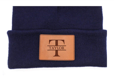 Personalized Kids Knit Beanies -