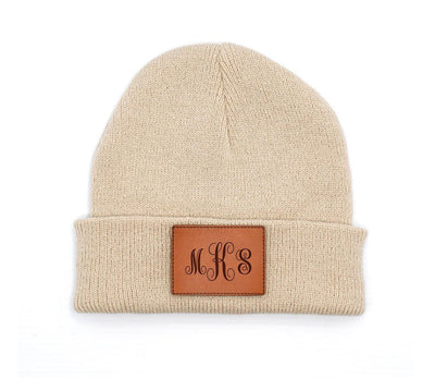 Personalized Kids Knit Beanies -