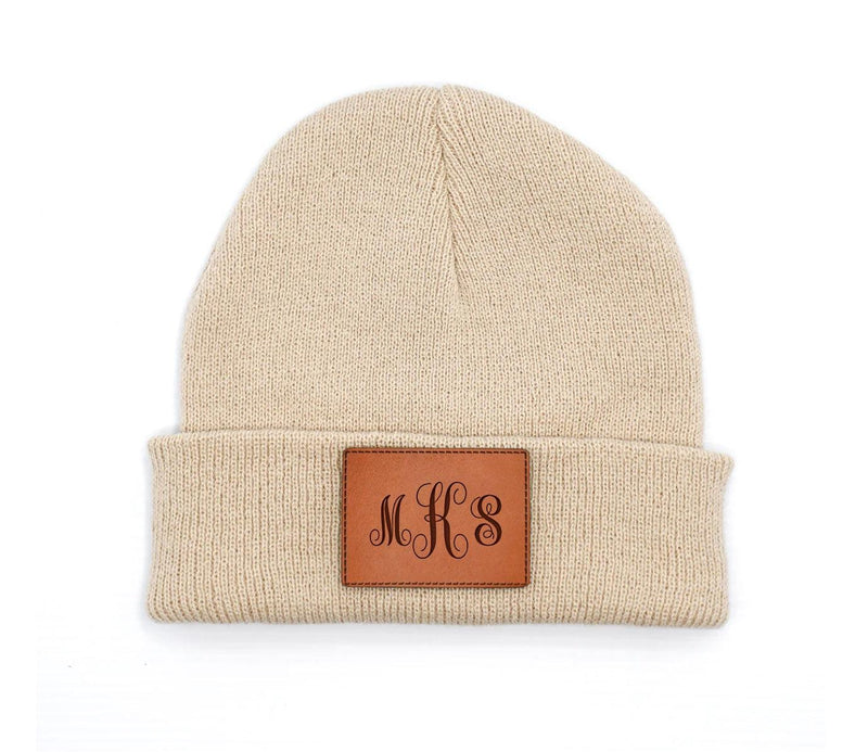 Personalized Kids Knit Beanies -