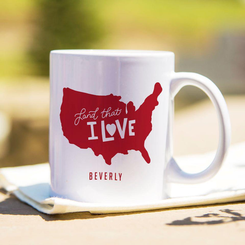Personalized Patriotic Mugs -  - Qualtry