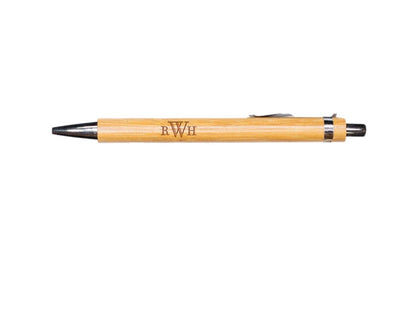 Personalized Light Brown Pen -