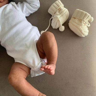 Organic Baby Booties -