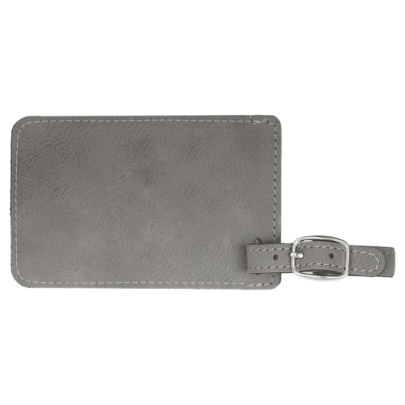 Personalized Luggage Name Tags - Gray