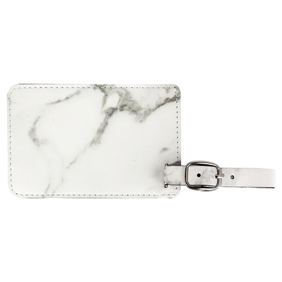 Personalized Luggage Name Tags - Marble