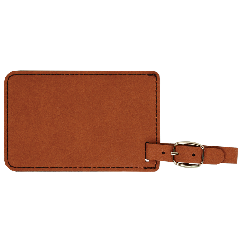 Personalized Luggage Name Tags - Rawhide