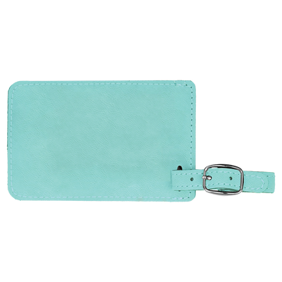 Personalized Luggage Name Tags - Teal