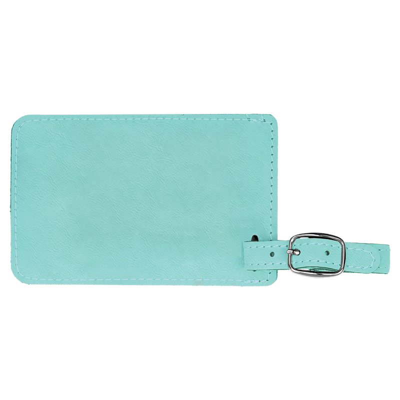 Personalized Luggage Name Tags - Teal