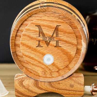 Personalized 2 Liter Oak Aging Barrel -