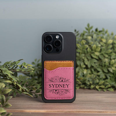 Personalized Leather Phone Wallets -