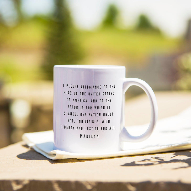 Personalized Patriotic Mugs -  - Qualtry