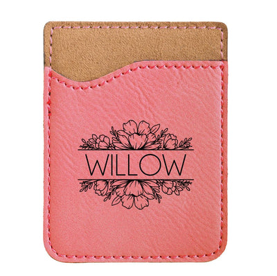 Personalized Leather Phone Wallets -  - Completeful