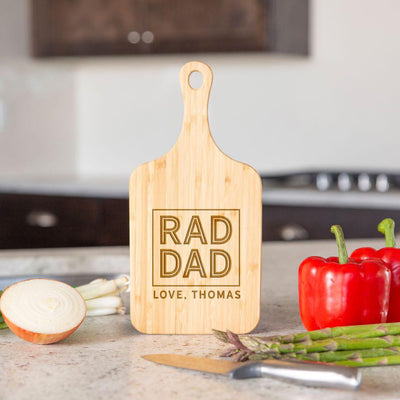 Personalized Handled Cutting Boards for Dad -  - Qualtry