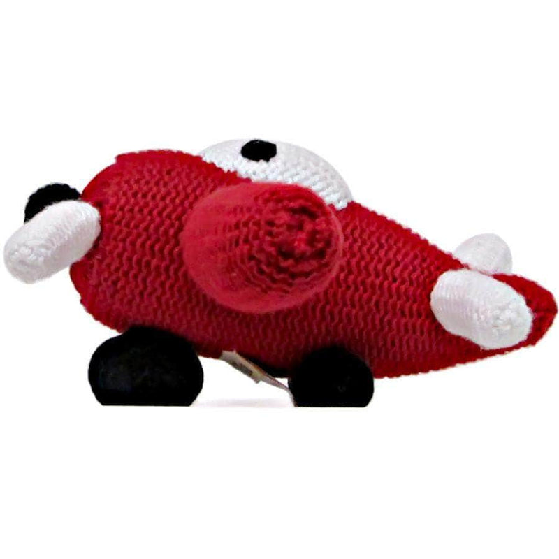 Baby Airplane Toy - Organic Rattle -