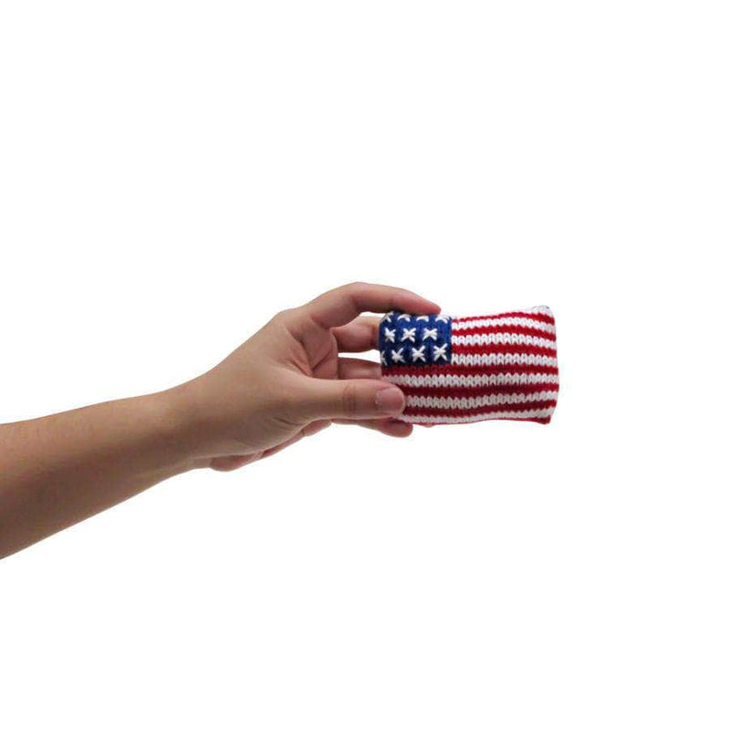Organic Baby Toys - Newborn Rattles | American Flag -