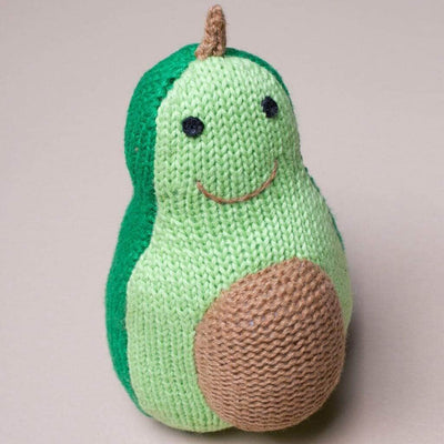 Organic Baby Toys - Newborn Rattles | Avocado -  - Estella