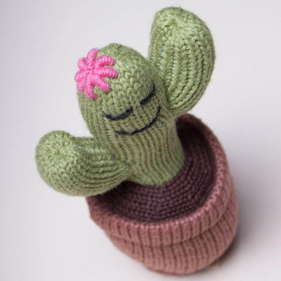 Organic Baby Toys - Newborn Rattles | Cactus -  - Estella