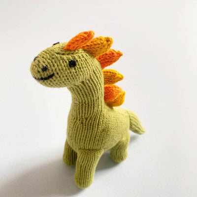 Organic Baby Toys, Newborn Rattles | Dinosaurs, Brachiosaurus -