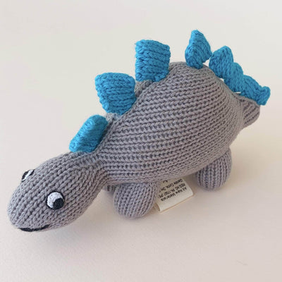 Organic Baby Toys, Newborn Rattles | Dinosaurs, Stegosaurus -