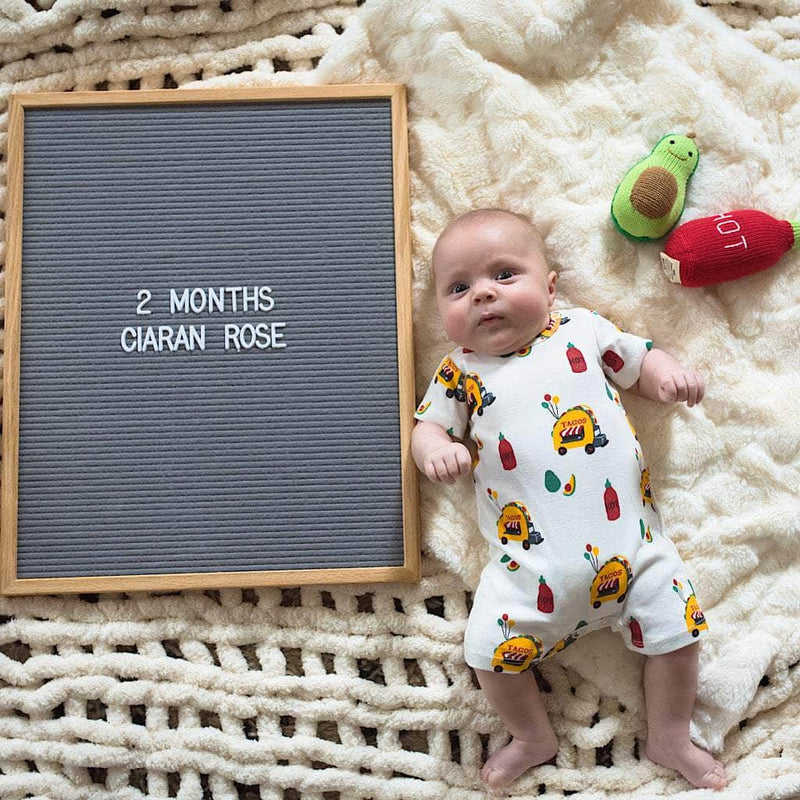 Organic Baby Toys - Newborn Rattles | Hot Sauce -