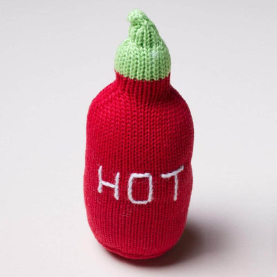 Organic Baby Toys - Newborn Rattles | Hot Sauce - Default Title