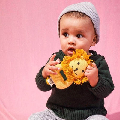 Lion Rattle Toy -