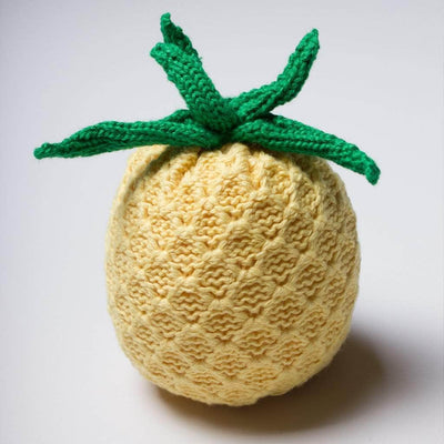 Organic Baby Toys - Newborn Rattles | Pineapple -  - Estella