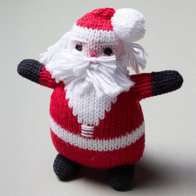 Organic Baby Toys - Newborn Rattles | Santa -
