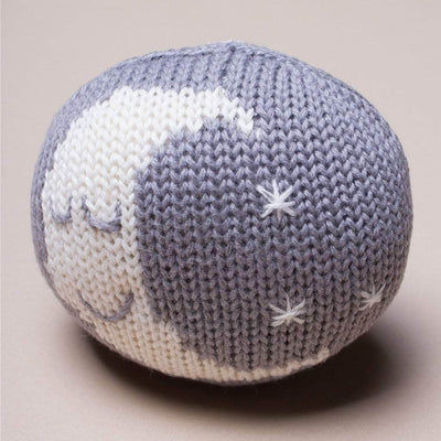 Organic Baby Toys - Newborn Rattles | Sleeping Moon -