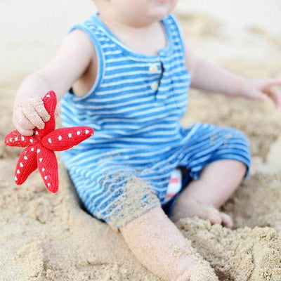 Organic Baby Toys - Newborn Rattles | Starfish -  - Estella