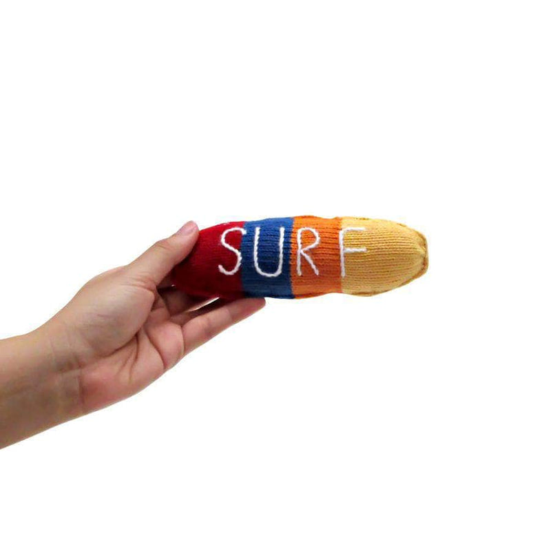 Organic Baby Toys - Newborn Rattles | Surfboard -