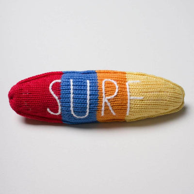 Organic Baby Toys - Newborn Rattles | Surfboard -