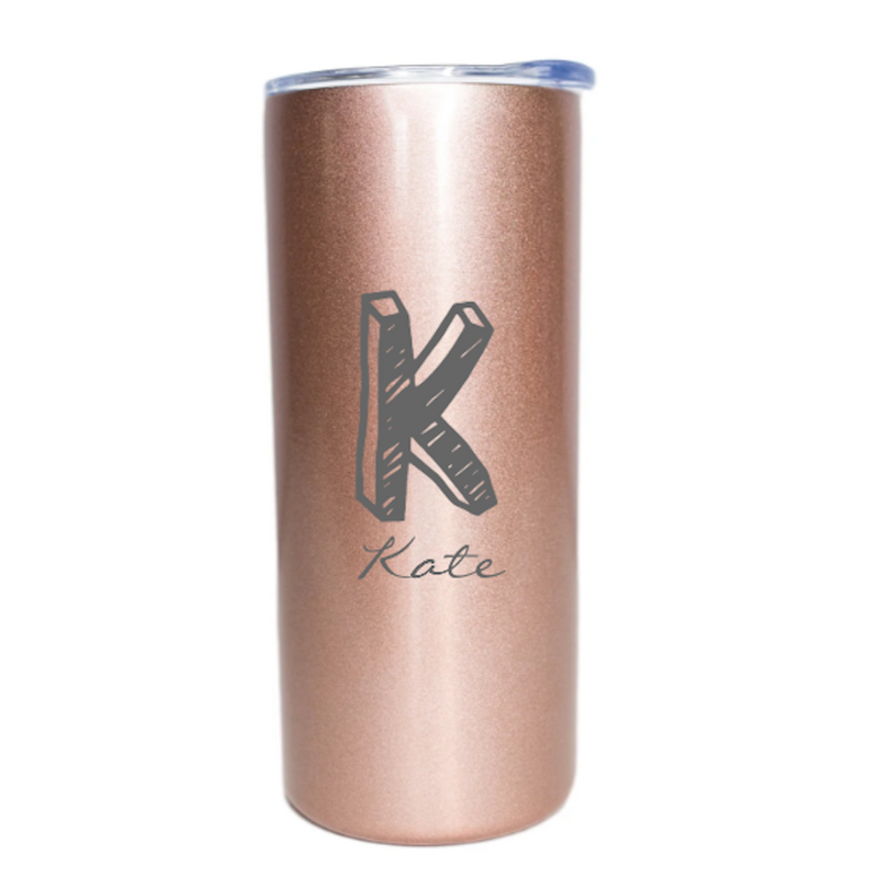 Personalized Skinny Mini Tumbler 12 oz -  - Completeful