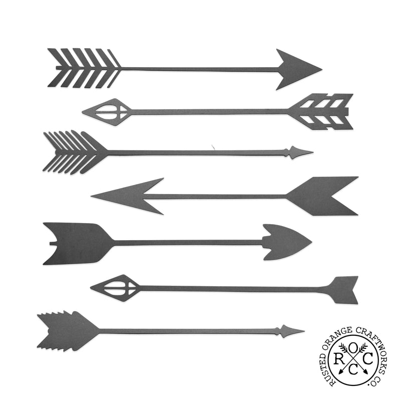 15" Metal Arrows - 7 Styles -