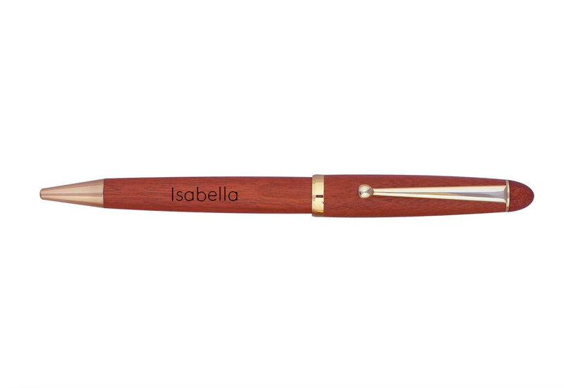 Personalized Redwood Pen -  - Completeful