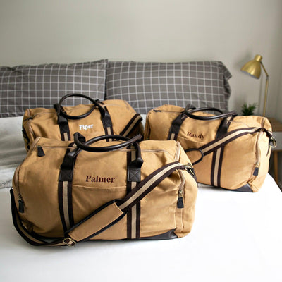 Groomsmen Gift Set of 5 Weekender Duffel Bags -  - JDS